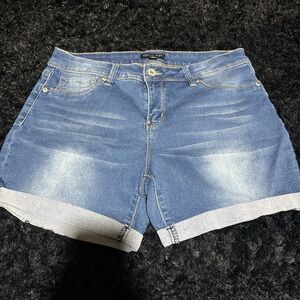 Signature Studio Blue Jean Shorts
